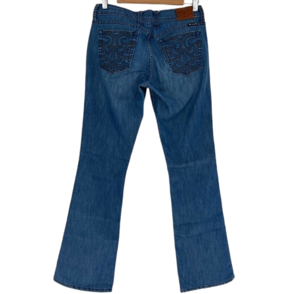 Lucky Brand Vintage Red Tag Sweet n Low Bootcut Embellished Pocket Jeans Size 27